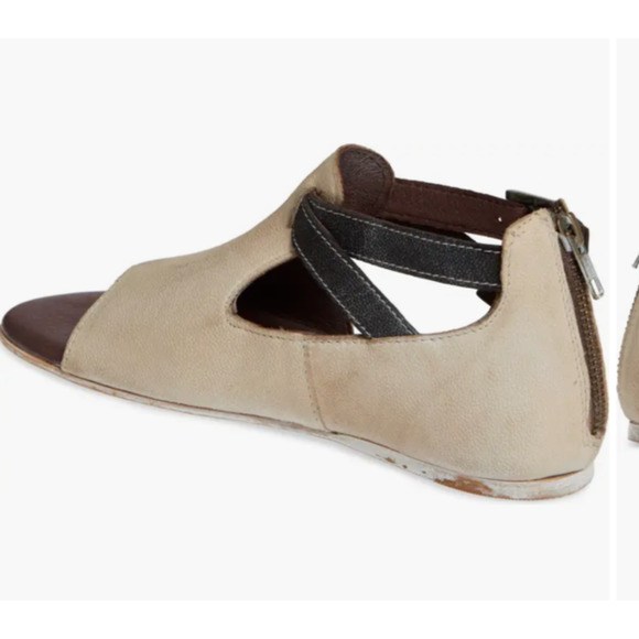 NEW Bed Stu Roan Inaya Sandals Leather Handmade Cushioned Zipper Gladiator 6.5 - Picture 6 of 13